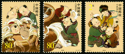 2004-11 《司马光砸缸》特种邮票